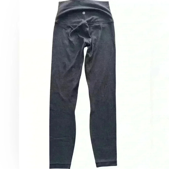 Lululemon Align Pant II 25" Diverge Emboss Black - Picture 1 of 10